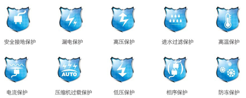 美的5匹空氣能熱泵